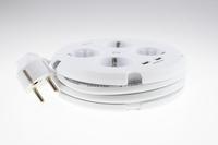 Multiprise de sécurité 16A avec 4 prises et 2 ports USB, cordon rétractable 230V