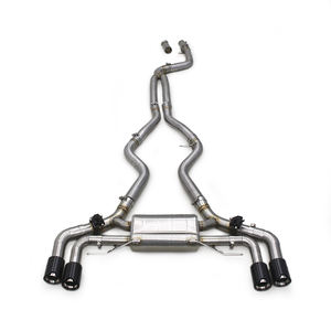 Tubo de escape Valvetroinc de salida de fábrica para <span class=keywords><strong>BMW</strong></span> M340/M340i <span class=keywords><strong>M440</strong></span> M440i 3,0 T 2018-2024 Acero inoxidable 304 Mufler Catback Escape - Product Image 1