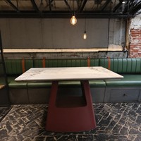 Table à manger ronde de luxe, 4 chaises, style moderne, pour hôtel, table à manger nordique, meubles de cuisine