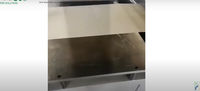 Machine industrielle de plissage rotatif pour aimants de réfrigérateur avec moteur PLC et roulement, garantie 1 an