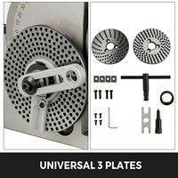 Tête de division semi-universelle manuelle BS-0/BS-1/BS-2, table rotative d'indexage pour perceuse-fraiseuse