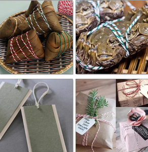 Corde en coton tressé durable et colorée pour le bricolage, l'emballage, les poignées, le regroupement, les cordes à <span class=keywords><strong>linge</strong></span> et les cordes de traction - Product Image 6
