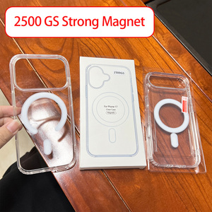 เคสโทรศัพท์กันกระแทก รุ่น 2500 GS Super Strong Magnetic Ring Clear ป้องกันการตก สำหรับ iPhone 18 17 16 15 14 13 12 11 Pro Max Air X/XS Plus - Product Image 5