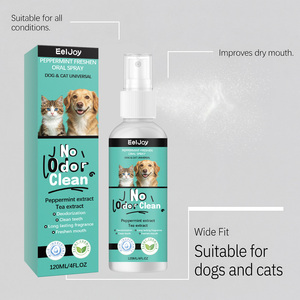 Spray Bucal de Menta para Mascotas, Refrescante de <span class=keywords><strong>Aliento</strong></span> para Perros y Gatos, Desodorante Bucal, Suministros de Cuidado Bucal Diario, Baño - Product Image 3