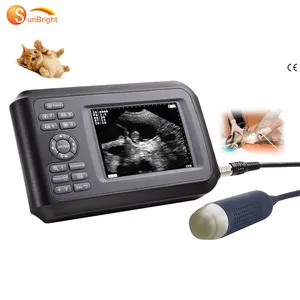Sunbright Máy thú y bác sĩ thú y siêu âm cầm tay siêu âm được sử dụng cho động vật mang thai scan