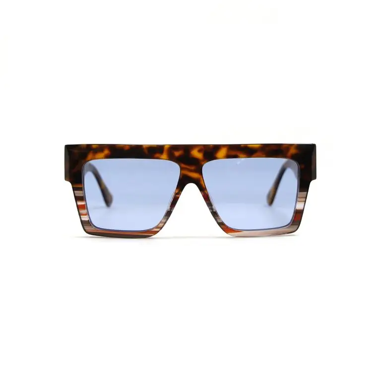 New Over Size Design Acetate Frame Polarized Sunglasses For Unisex