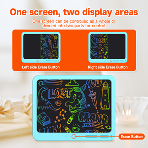 19-Zoll-LCD-Zeichenbrett-Hoch helliges, wieder verwendbares und tragbares Kunst spielzeug, ideales Geschenk für 3-12 Jahre mit No-Mess-Design - Product Image 3