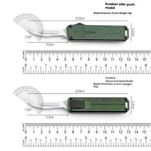 Cuchillo multiusos para exteriores, cuchillo para abrir paquetes, mini cuchillo quirúrgico portátil, cuchillo de bolsillo con forma de llave. - Product Image 2