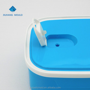Fiambrera <span class=keywords><strong>de</strong></span> plástico bento rectangular sellada, contenedor para mantener alimentos frescos, 100% ML, 420 - Product Image 6