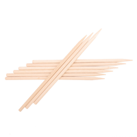 Lot de 100 brochettes de barbecue en bambou de 30 cm, qualité alimentaire, écologiques, pour grillades, avec logo personnalisé, taille et emballage sur mesure pour la restauration