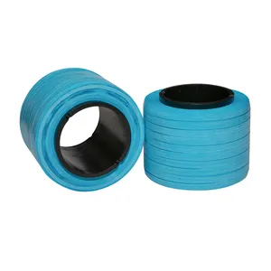 Pita pembungkus kabel PTFE Film isolasi kepadatan tinggi biru ketebalan 0.076mm