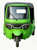 Tricycle électrique fiable à 3 places, taxi motorisé, tuk-tuk électrique pour le transport quotidien, batterie 72V