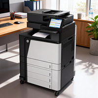 Printer Laser Warna Hp M880z A3 Auto Duplex Imprimante Laser Tugas Berat Perusahaan Berkualitas Tinggi Profesional Pengiriman Cepat