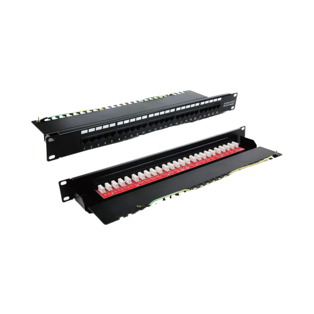 Telecommunication 48 RJ11 CAT3 Modular Network Patch Panel 2U 19 Inch Cable Management Bar UTP Phone Telephone 1U High 50 Rack