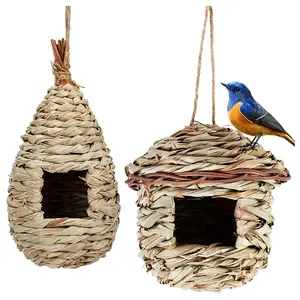 Pacote de 2 casas de pássaros penduradas