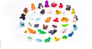 Figurine robot flexible imprimée en 3D : Pieuvre, Crabe ermite, Homard, Baleine, Dauphin, Tortue, Requin, Licorne, Dragon, Chauve-souris, Dinosaure - Product Image 6