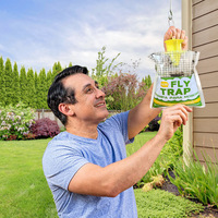 Indoor & Outdoor Fruitfly Vallen Voor Garage Achtertuin Zwembad Patio Camping Fly Trap Bag