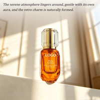 Sérum Visage Bio Vegan 50ml à l'Ambre Profond avec Vitamine E Éclaircissant Anti-Âge Hydratant pour OEM Liquide