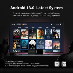 2024 mới đến hiệu suất mạnh mẽ mx10 K9 TV Stick h618 Quad Core 2.4/5GB BT4.0 8K TV dangle - Product Image 5