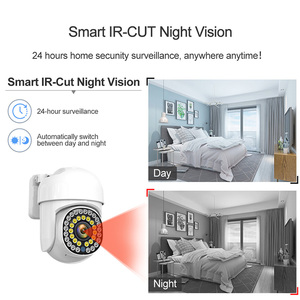 Kit NVR WiFi 4 canaux 2MP, système de caméra de sécurité domestique sans fil intelligent, audio bidirectionnel, PTZ, capteur CMOS extérieur, indice de protection IP66, H.265, Cloud - Product Image 3