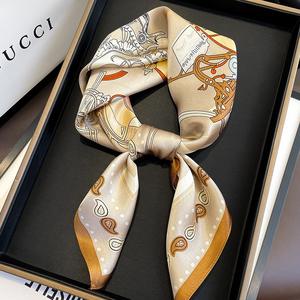 وشاح ساتان عالي الجودة وشاح حريري مخصص بنمط فاخر لحفل الزفاف وشاح - Product Image 5