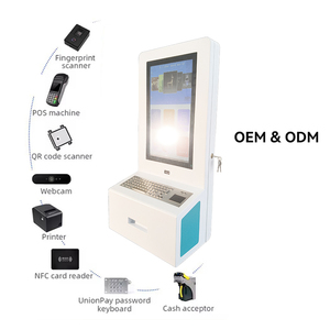 15.6/18.5/21.5 ''phẳng Máy tính để bàn POS Wall Mount màn hình cảm ứng không dùng tiền mặt thẻ thanh toán tự phục vụ <span class=keywords><strong>kiosk</strong></span> cho khách sạn Beauty Nail Salon - Product Image 6