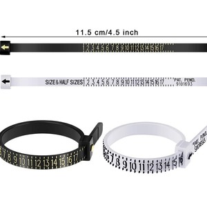 Jewellery <strong>Tools</strong> Insize <strong>Measuring</strong> <strong>Tools</strong> Plastic <strong>Ring</strong> Gauge US Size <strong>Measuring</strong> Gauging <strong>Tools</strong> - Product Image 2