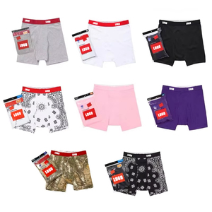 Disponibile: Confezione da 4/2/1 <span class=keywords><strong>Boxer</strong></span> Unisex in Puro Cotone, Intimo Maschile a Gamba Dritta - Product Image 3