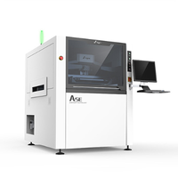 Impresora de Plantillas para PCB Inteligente y Totalmente Automática con Dos Cabezales de Impresión Motorizados, Impresora de Pasta de Soldar con Precisión de 0.02mm, A5