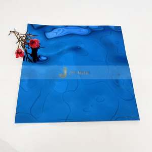 M17 210 316 Water Ripples Decorative Stainless Steel <b>Sheet</b> 304 Embossed Plate Bending Cutting Services ASTM Standard Wall Panel - Product Image 2