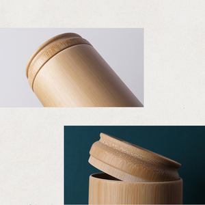 Cercueil pour petits animaux en bambou écologique, tube de dispersion - Product Image 4
