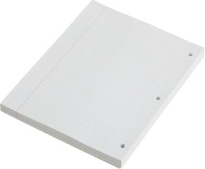 Suministros de papelería para oficina y escuela, promoción de regalo, 50 hojas, carpeta de anillas de 6 agujeros, cuaderno, recarga de hojas sueltas, papel de relleno - Product Image 3