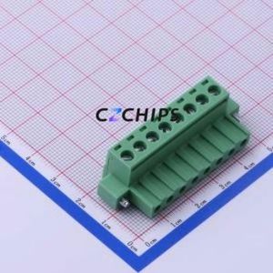 KF2EDGKM-5.0-8P Plug-in Terminal Block P=5mm Connector Plug Screw Fixing 1x8P 5mm - Product Image 1