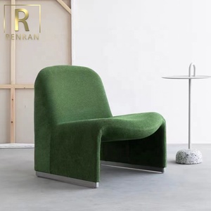 โซฟาเดี่ยวสไตล์นอร์ดิกน้ำหนักเบา,เก้าอี้ไวนิลหรูหราเก้าอี้ห้องนั่งเล่นเก้าอี้โซฟาออกแบบ<span class=keywords><strong>เน็ต</strong></span>ไอดอล - Product Image 3