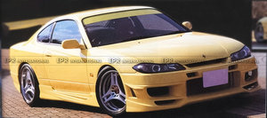 Parachoques Delantero de Fibra de Vidrio TRL Dedicado para Nissan S15 Silvia - Product Image 2