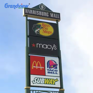 Waterproof Advertising Pylon <strong>Sign</strong> for Business Gas Station Customized Design Pylon <strong>Sign</strong> <strong>Way</strong> Finding Directional Pylon <strong>Sign</strong> - Product Image 5
