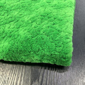 Luxus gefälschtes Kaninchen fell geprägtes Fell Trendy gebürstetes Fell für Damen mantel Jacke Mode accessoires Stofftier Stofftier - Product Image 6