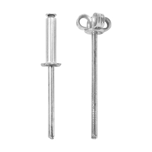 Rivetti a Fiore in Alluminio O/ 5 x 18 mm. - Product Image 1