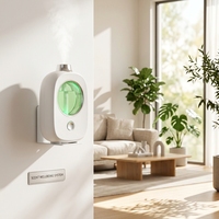 Diffuseur d'huiles essentielles intelligent à piles, mural, en plastique, 10-50 ml, pour la maison, avec réglage de la puissance