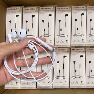 Écouteurs filaires de qualité 3.5 pour jeux et musique, <span class=keywords><strong>avec</strong></span> micro en plastique recyclé, écouteurs pour téléphone portable - Product Image 2