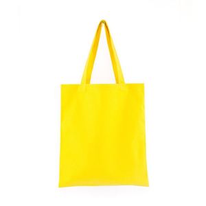 Sacs fourre-tout en toile de coton, échantillons gratuits, écologiques, réutilisables, sacs de courses en coton vierge, couleur unie, personnalisables - Product Image 5