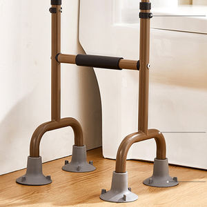 Chevet poignée rembourrée main courante réglable debout aider pas de poinçonnage cadre de toilette maternité personnes âgées support aider patient ascenseur - Product Image 3