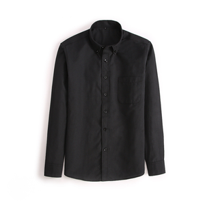 Camicie Oxford personalizzate in cotone 100% caldo Casual a maniche lunghe da uomo - Product Image 4
