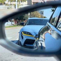 J ONE Vente Chaude Pièces Auto CSL Module LED DRL Jaune Ensemble pour Toyota Supra Drl 2018-UP Accessoires d'Éclairage Automobile