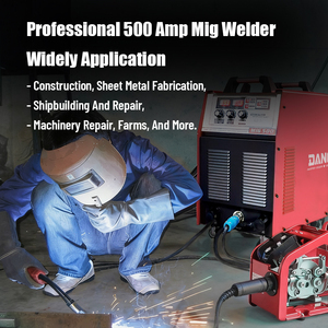 เครื่องเชื่อมอุตสาหกรรม 380V รุ่น Heavy Duty MIG500 พร้อมระบบป้อนลวดเชื่อม CO2 สำหรับงานมืออาชีพ - Product Image 5