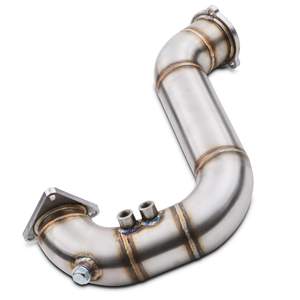 Tuyau d'échappement haute performance en acier inoxydable Yifeng Factory pour <span class=keywords><strong>Audi</strong></span> A3 8P 2.0 <span class=keywords><strong>TFSI</strong></span> 03-13, tuyau de descente à haut débit - Product Image 2