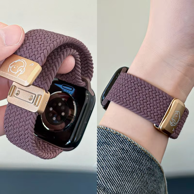 Magnete per cartoni animati con cucciolo musicale, fumo viola