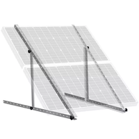 Support triangulaire réglable solaire (personnalisable)