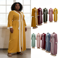 Nouvelle collection 2026 : Vêtements islamiques traditionnels pour femmes, Abaya de Dubaï inspirée de l'Arabie Saoudite, Tissus respirants du Golfe