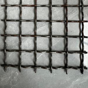 Nouveau tamis vibrant en treillis métallique à sertissage de sécurité, à haute teneur en manganèse, <span class=keywords><strong>pour</strong></span> l'exploitation minière et les concasseurs de pierres, vente en gros - Product Image 6